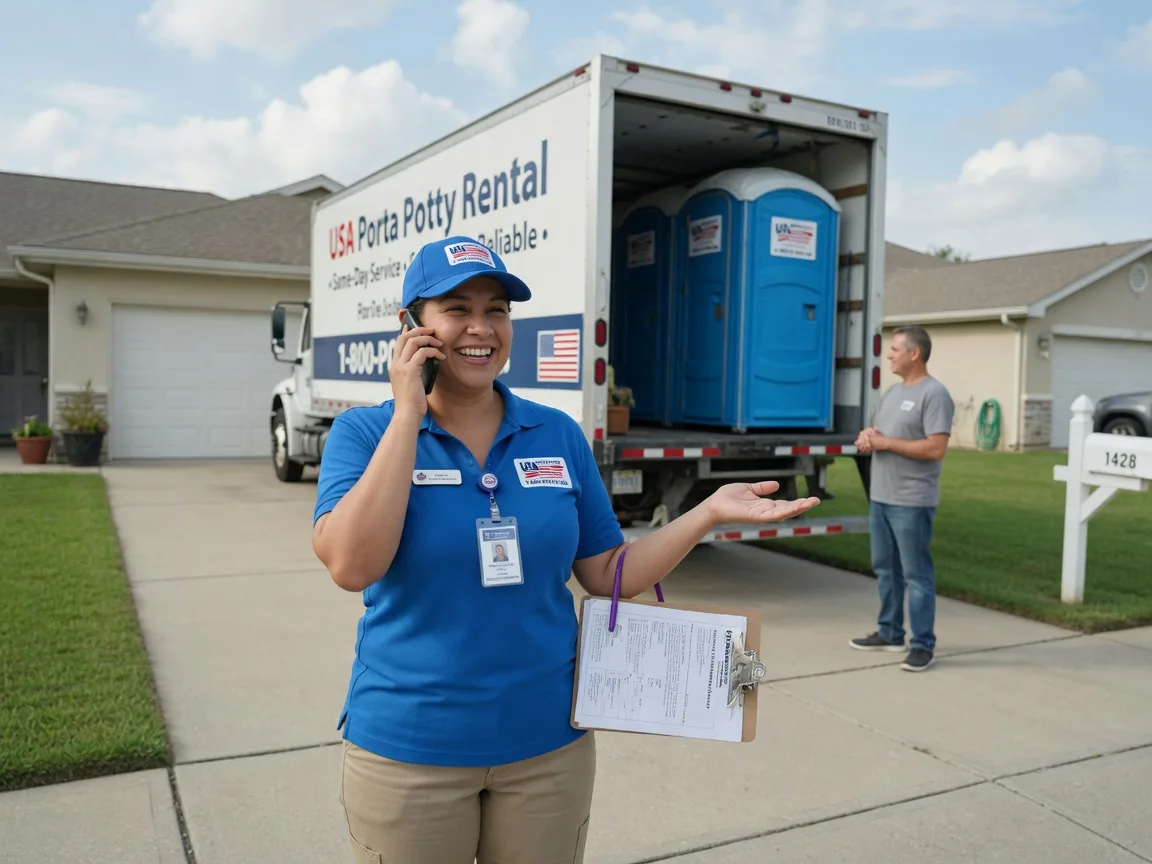Portable Toilet Rental Saratoga, IN FAQs